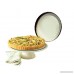 Kaiser Bakeware Quiche and Tart Pan with Glass Floor Elevator 11 Inches - B007P38VRO